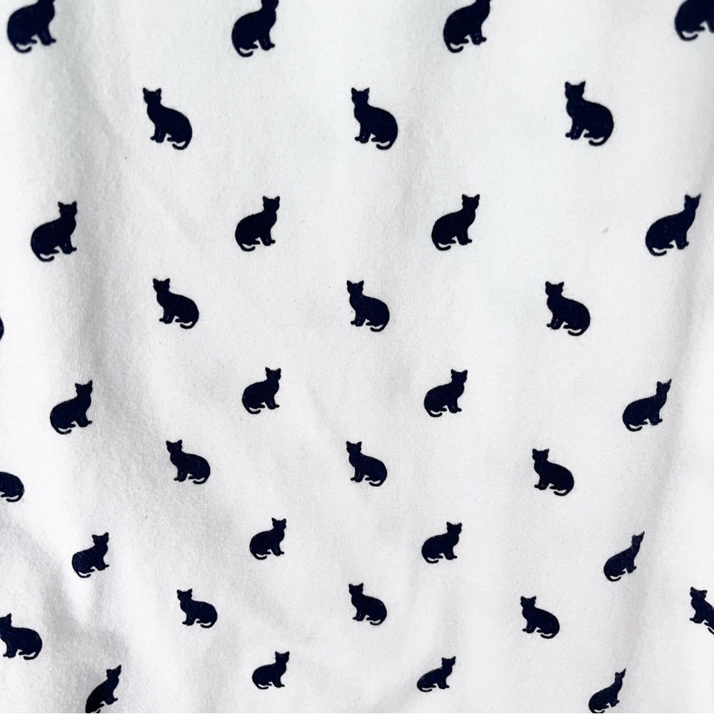 Gloria Vanderbilt Black Cat Polo Shirt - Picture 3 of 7